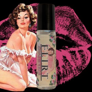 FLIRT: Pheromone Perfume Oil--reiki charged, crystal infused Love attraction