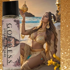 GODDESS:Pheromone Perfume oil- Crystal Infused-Reiki Charged-Attract Love-boost confidence