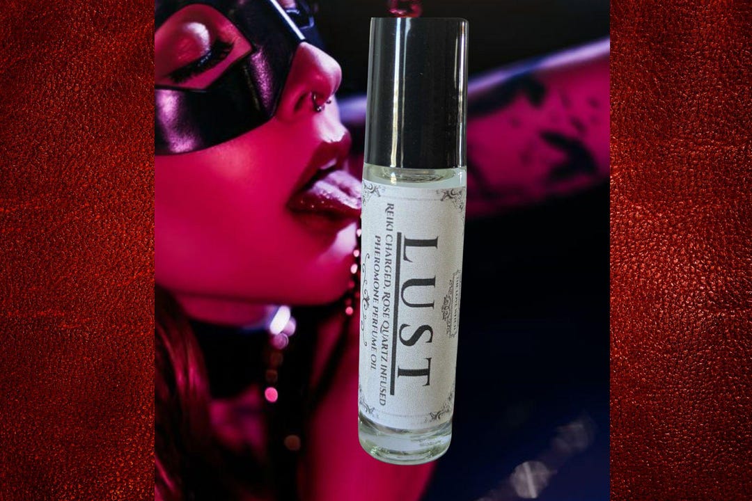 Lust Pheromone Perfume Oil- Reiki Charged, Crystal Infused, Love ...