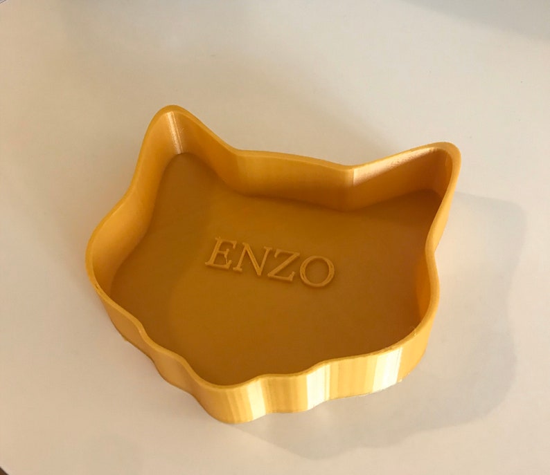 Custom Cat Bowl 3D Printed Etsy