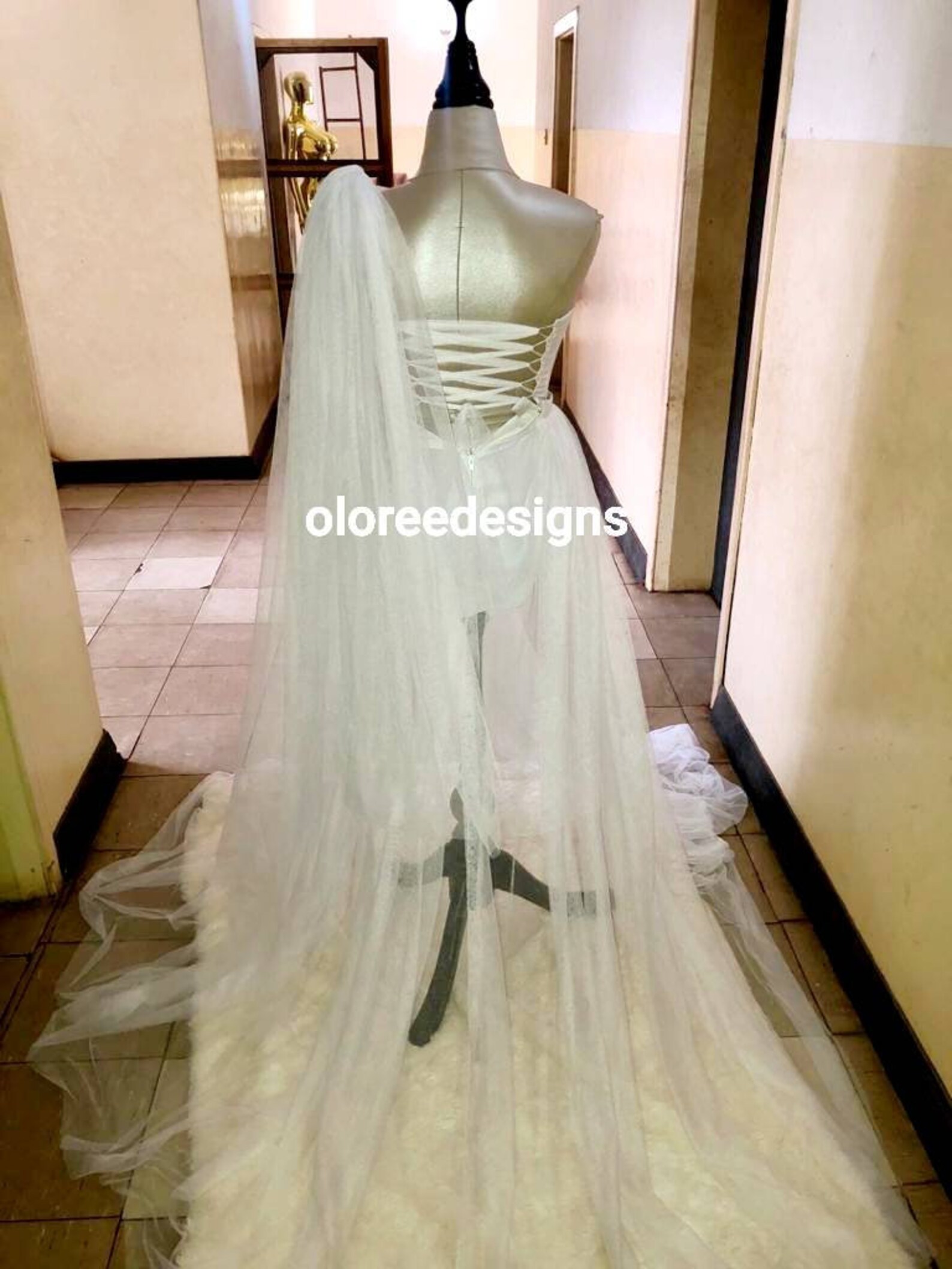 White Bridal Robe/wedding Day Robe/sheer Bridal Robe/wedding Etsy