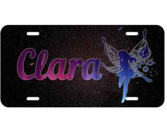 Fairy Tail White Vanity License Plate