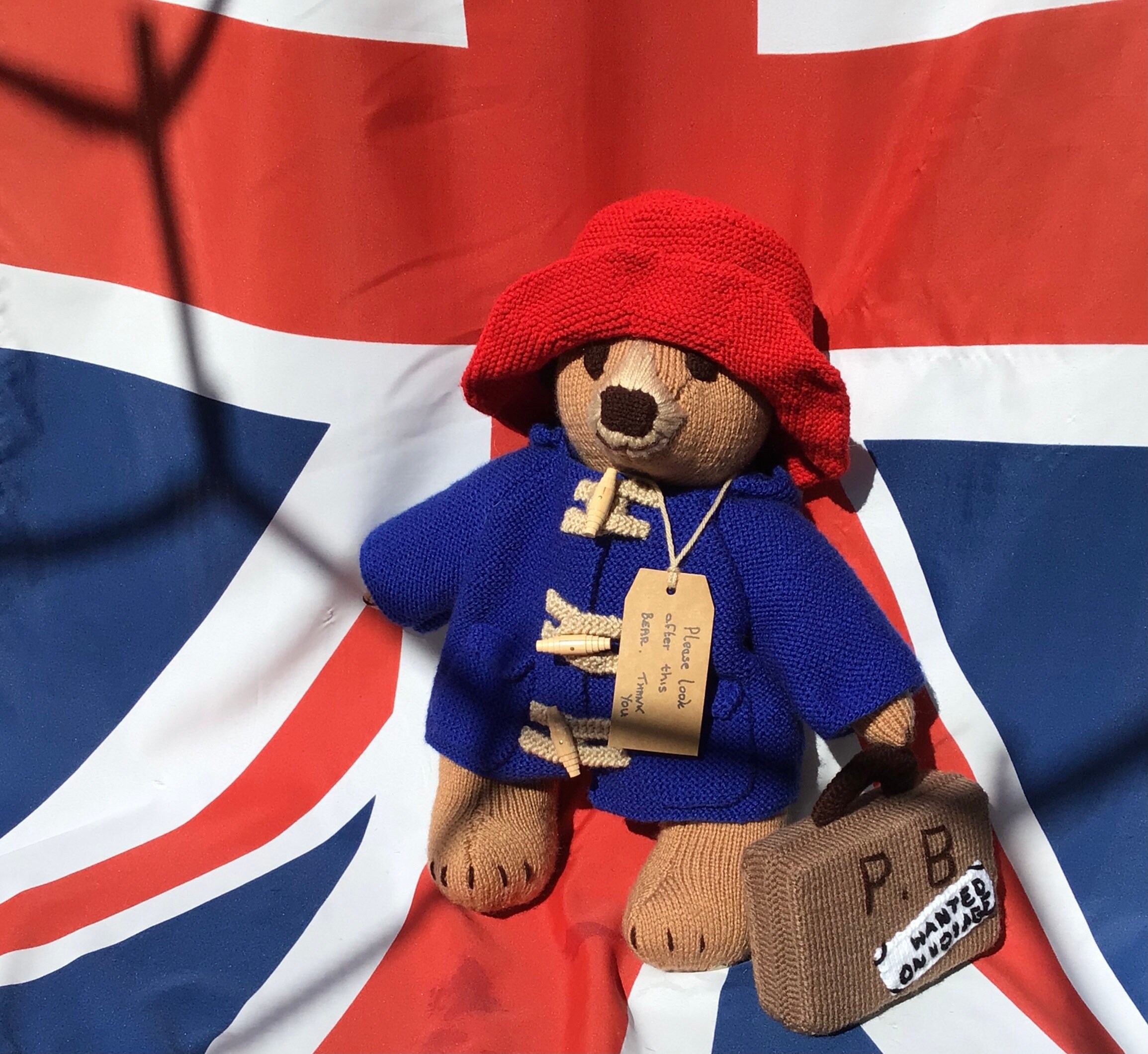 Paddington Bear Plush Toy: Duffle Coat, Suitcase & Marmalade