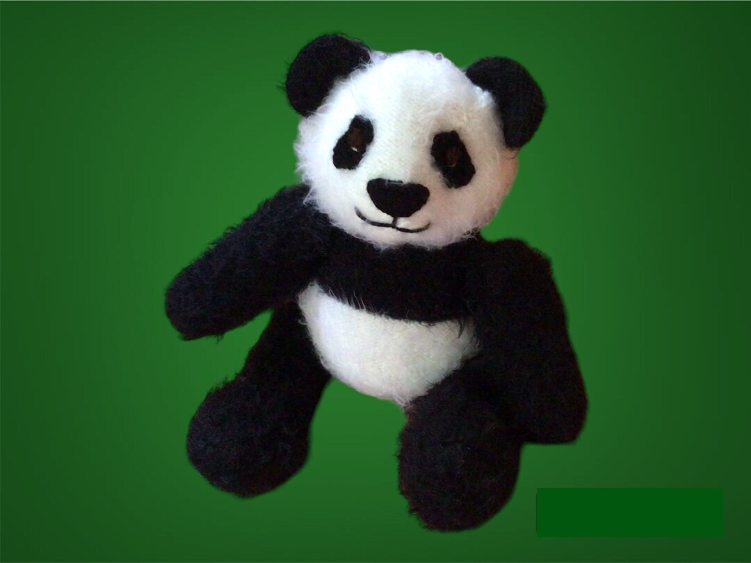 Fluffy Panda Plush: Unique Cuddle Toy (16 Inches) - Etsy