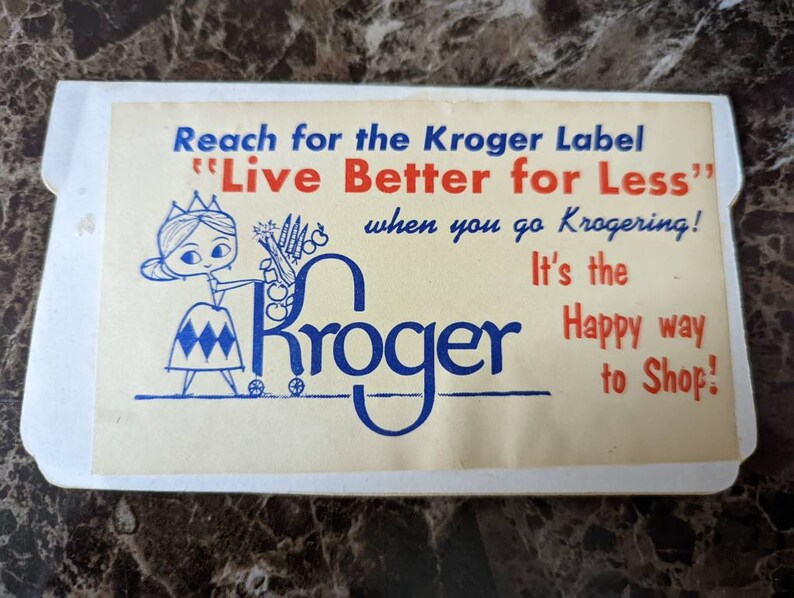 Vintage Kroger Sewing Needle Pack. Value Stamps Advertising. Etsy