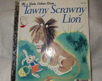 Tawny Scrawny Lion ~ Little Golden Book