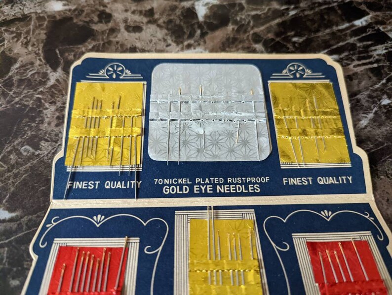 Vintage Kroger Sewing Needle Pack. Value Stamps Advertising. Etsy