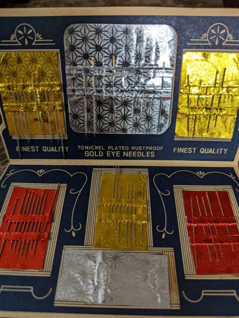 Vintage Kroger Sewing Needle Pack. Value Stamps Advertising. Etsy