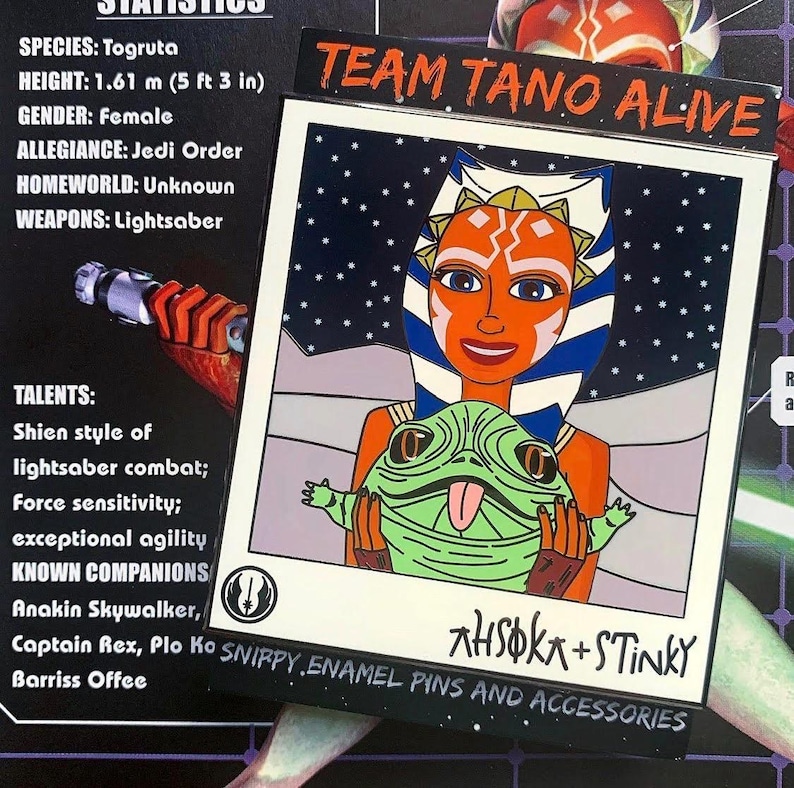 Ahsoka Rotta the Clone Wars Enamel Pin - Etsy