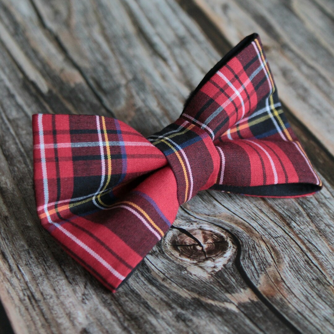 Tartan Dog Bow Tie Bow Ties for Dogs Gifts for Dogs Dickie Etsy UK