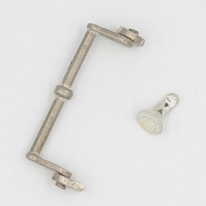 Sterling cast swivel buckle backs