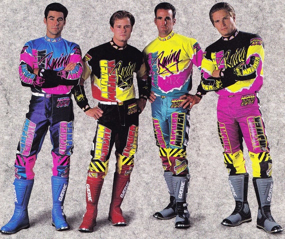 1990’s Vintage Racing Pants - image 8