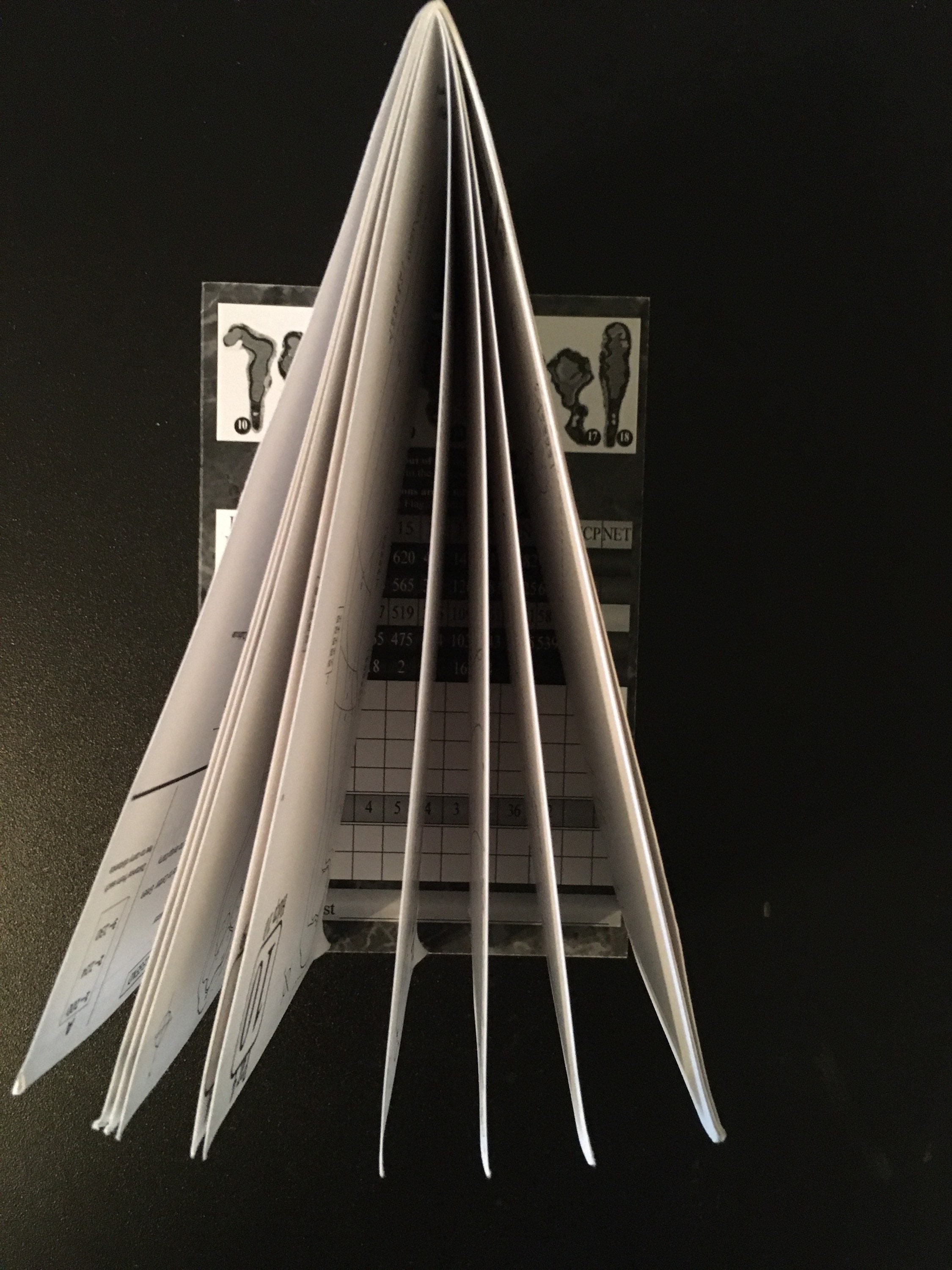 Custom Yardage Book Etsy