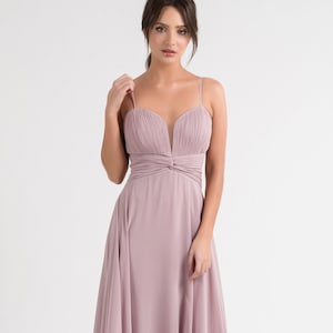 Elegant blush pink dress, evening Grecian gown, Bridesmaid pink dress, Formal sheath dress, Long wedding guest dress, Maxi Pink dress