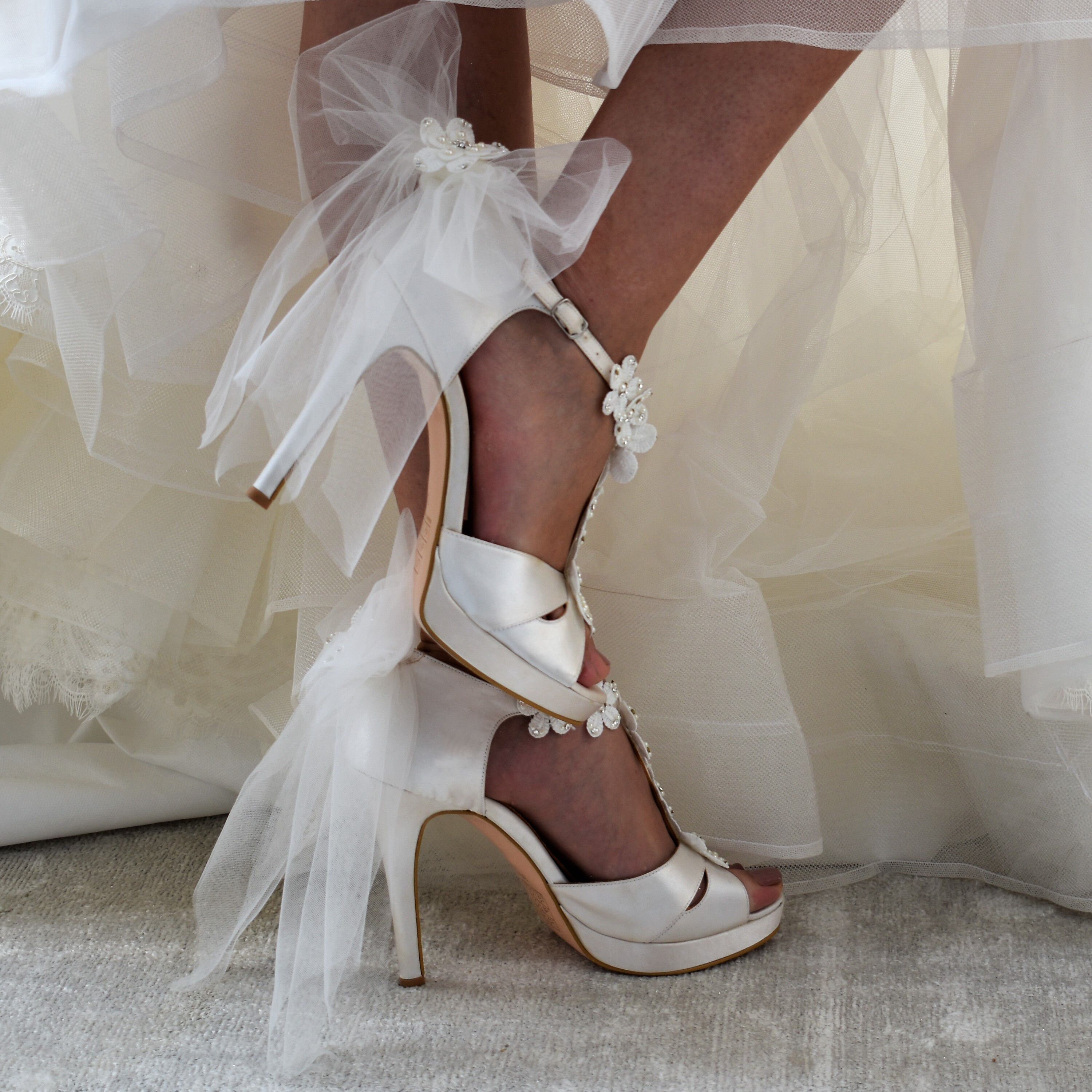 Penrose bridal shoes top