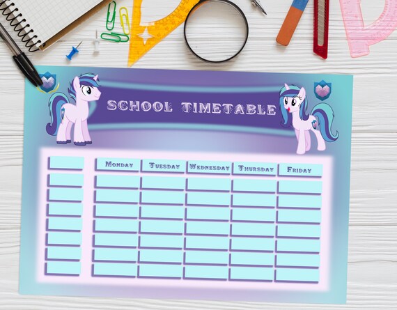 my little pony back to school
