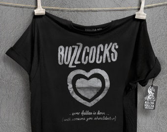 Buzzcocks T-Shirt, 100% gekämmte Baumwolle, Fair Wear zertifiziert - Unisex und Frauen T-Shirts