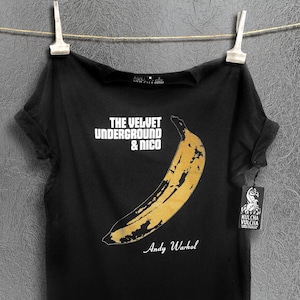 The Velvet Underground T Shirt, 100% Combed Cotton, Fair Wear Approved - Unisex and Women T Shirts