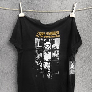 David Bowie T Shirt, Ziggy Stardust, 100% Combed Cotton - Unisex and Women T Shirts
