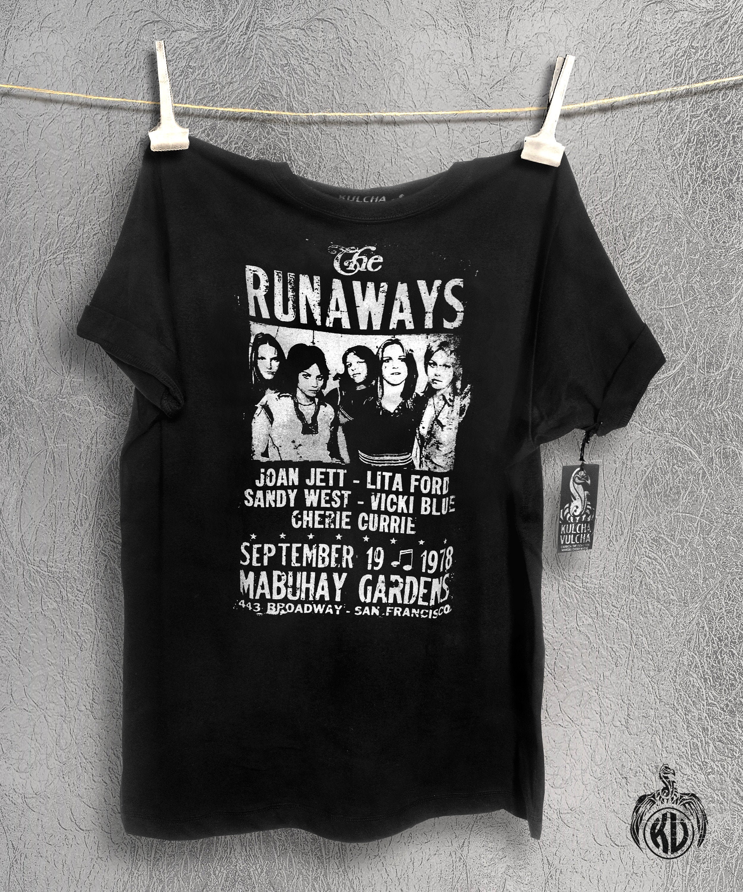 The Runaways T Shirt 100 Combed Cotton Fair Wear Approved T Etsy Sweden