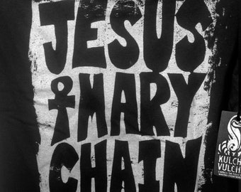 The Jesus & Mary Chain T Shirt, 100% Combed Cotton, Fair Wear