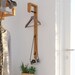 Entryway Wooden Coat Rack, Wall Mounted Clothing Rail, Practical Gift 