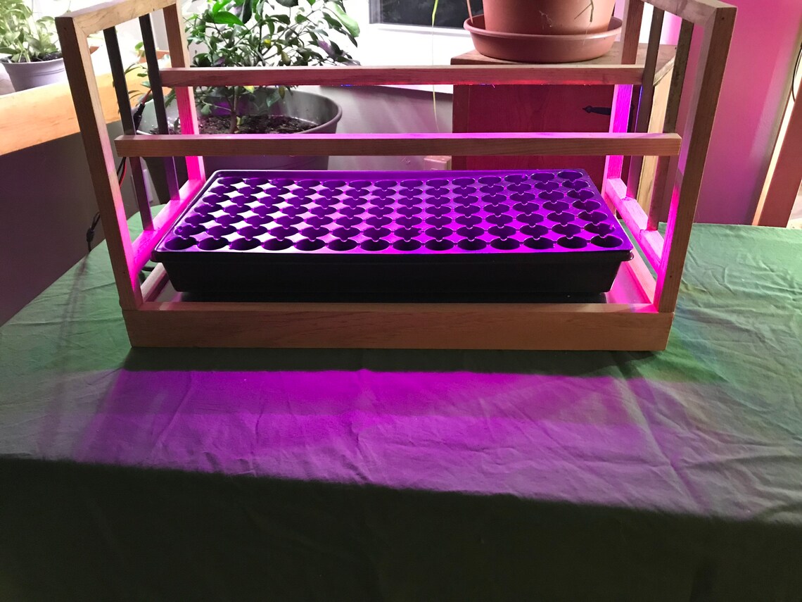 Lighted and Heated Seed Starter Etsy
