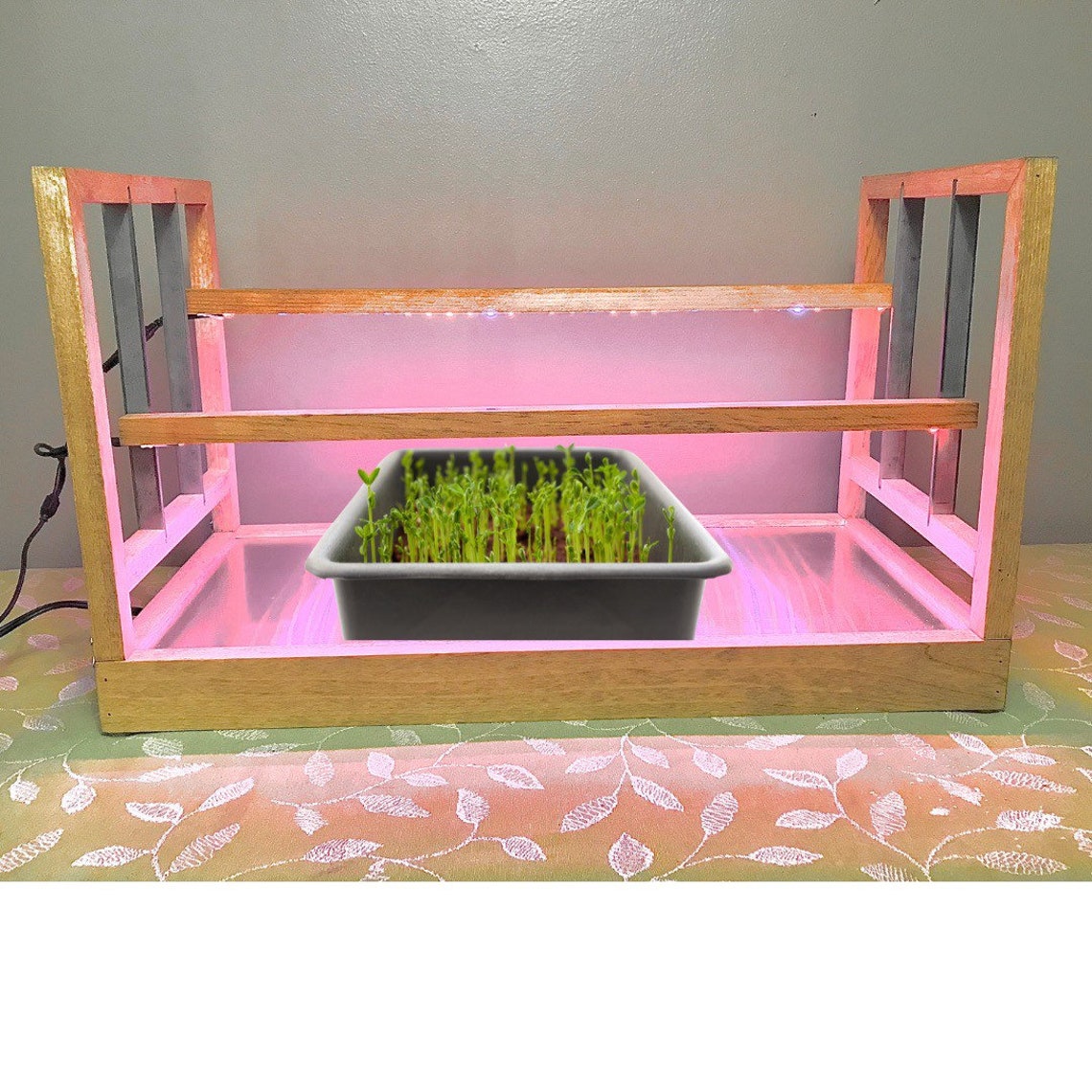 Lighted and Heated Seed Starter Etsy