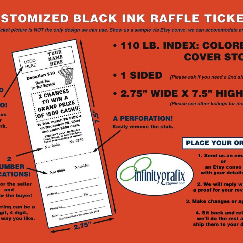 Tear off Tickets for Event - Etsy