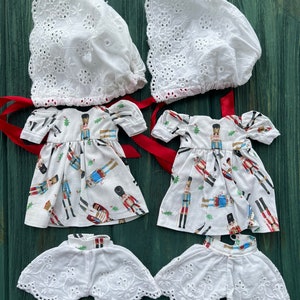 Christmas Blythe dress, Christmas blythe set of clothes, blythe dress, blythe Christmas dress, Blythe outfit, nutcracker, clothes for blythe