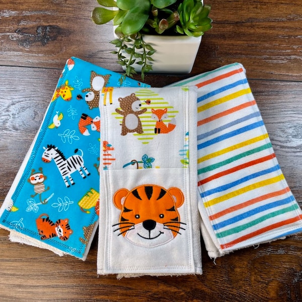Diaper Burp Cloths Etsy