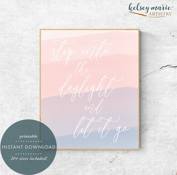 Daylight Taylor Swift Lyrics From Lover Album Step Into The Daylight And Let It Go Dorm Home Decor Wedding Gift Anniversary