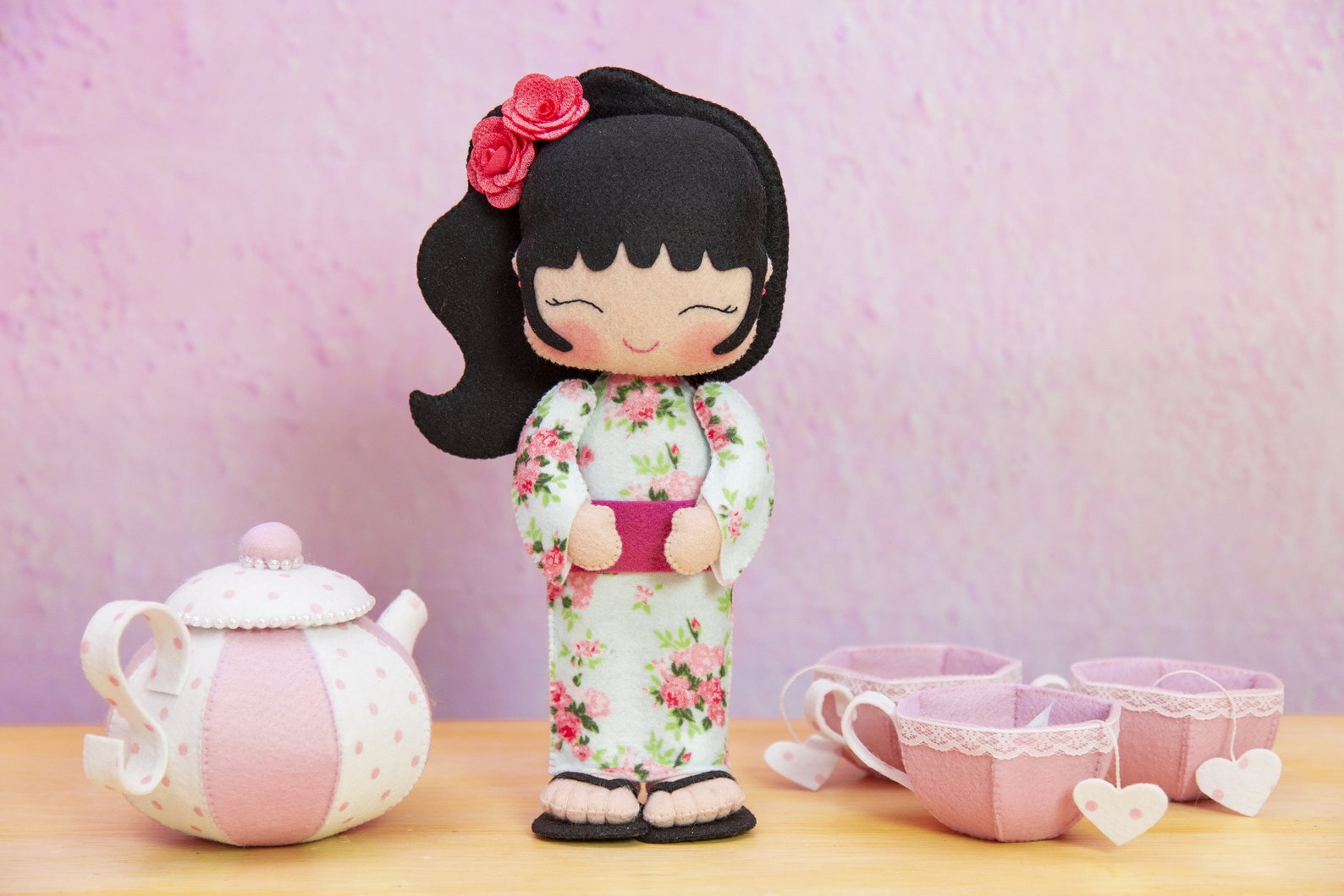 Felt Dolls Pattern Easy PDF Sewing DIY - Etsy