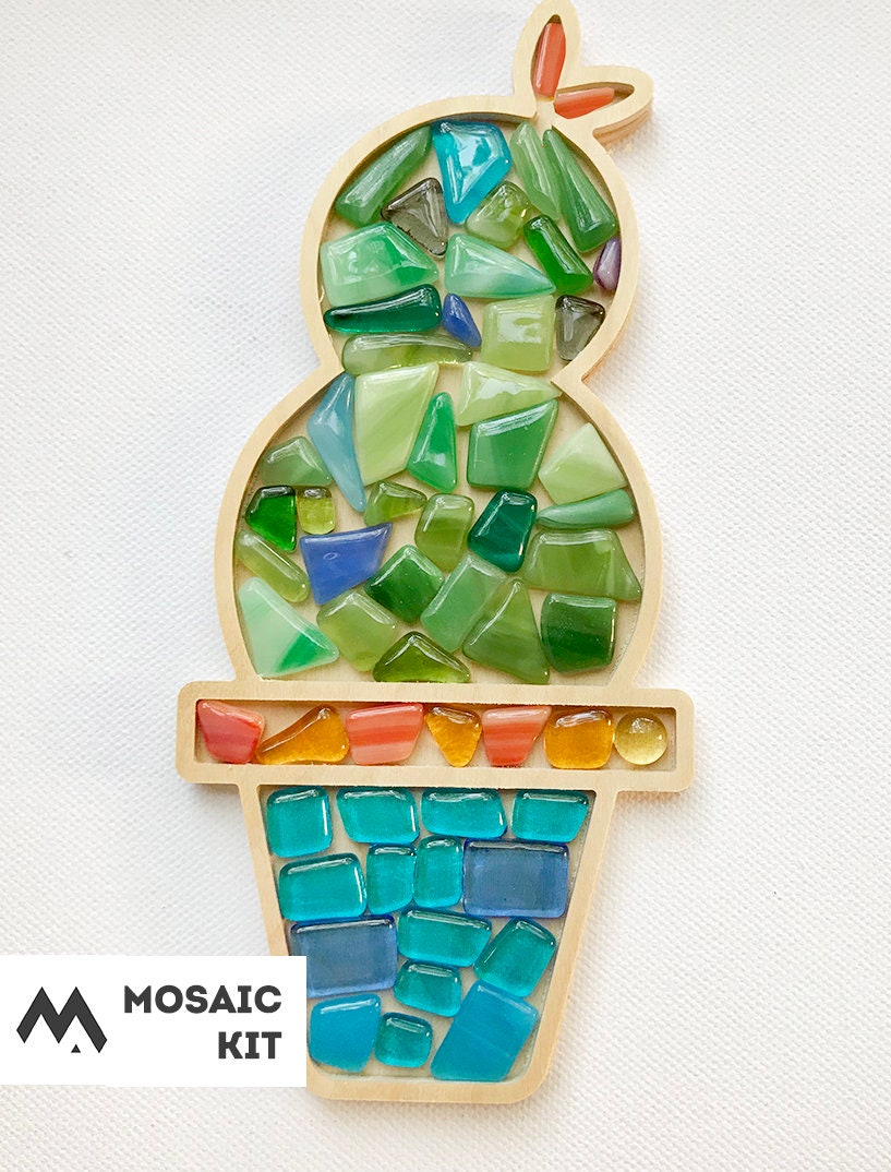 Makeyourown Mosaic Craft Kit for Beginners. Craft Kits for Etsy