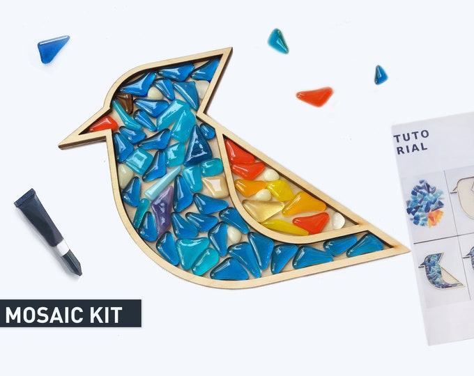 Makeyourown Mosaic Craft Kit for Beginners. Craft Kits for Etsy