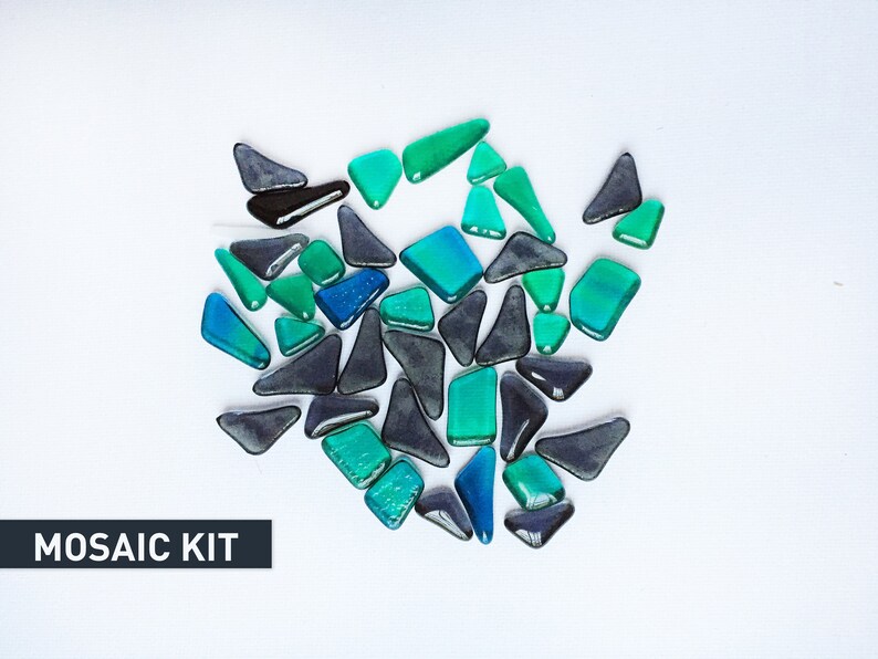 MakeYourOwn Mosaic Craft Kit for beginners. Craft kits for Etsy