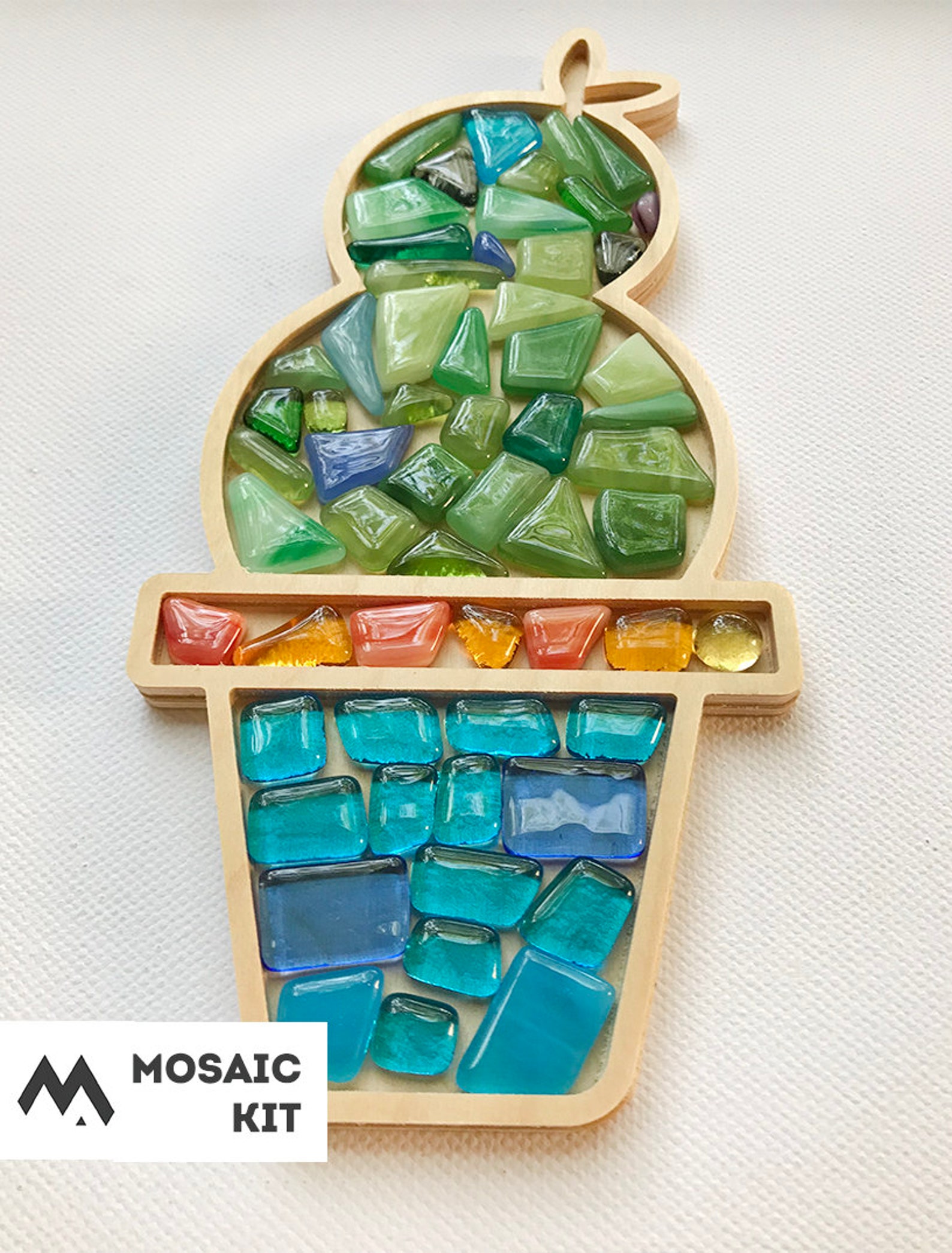 Makeyourown Mosaic Craft Kit for Beginners. Craft Kits for Etsy Australia
