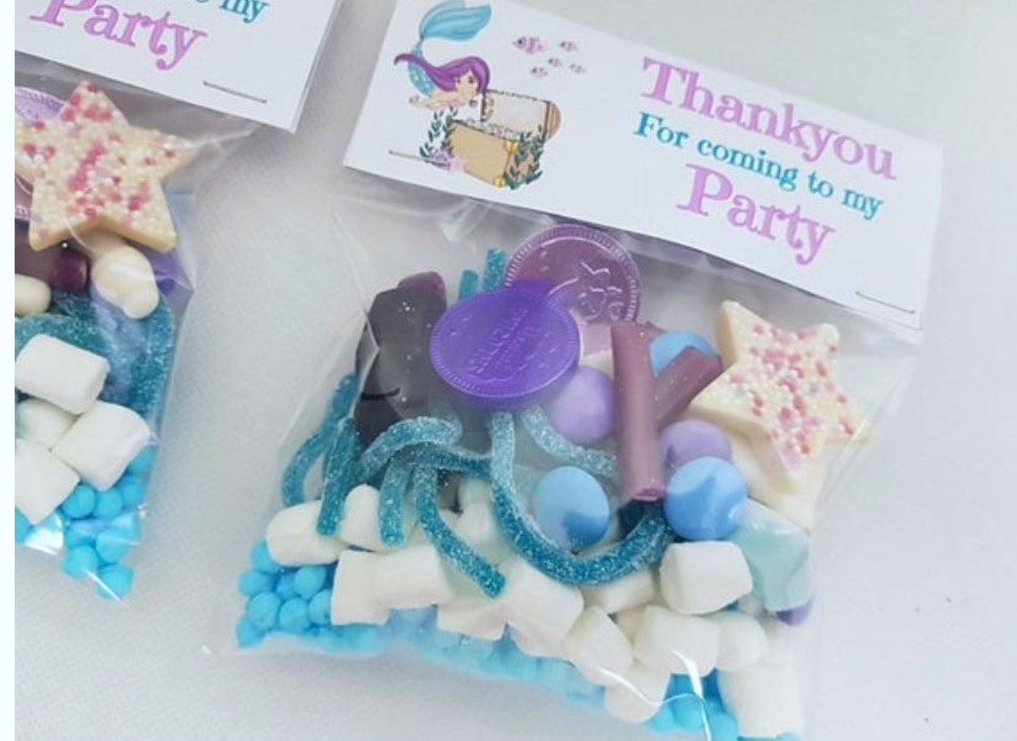 mermaid sweet bags