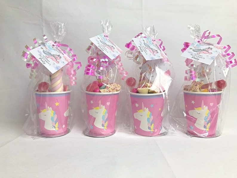 White Unicorn Bracelet Charm Bangle Band Kids Girls Party Bag Filler Favour Toy