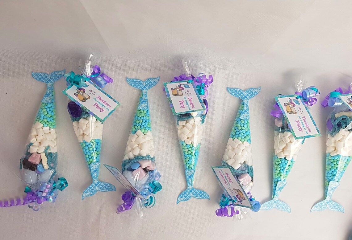 mermaid sweet cone bags