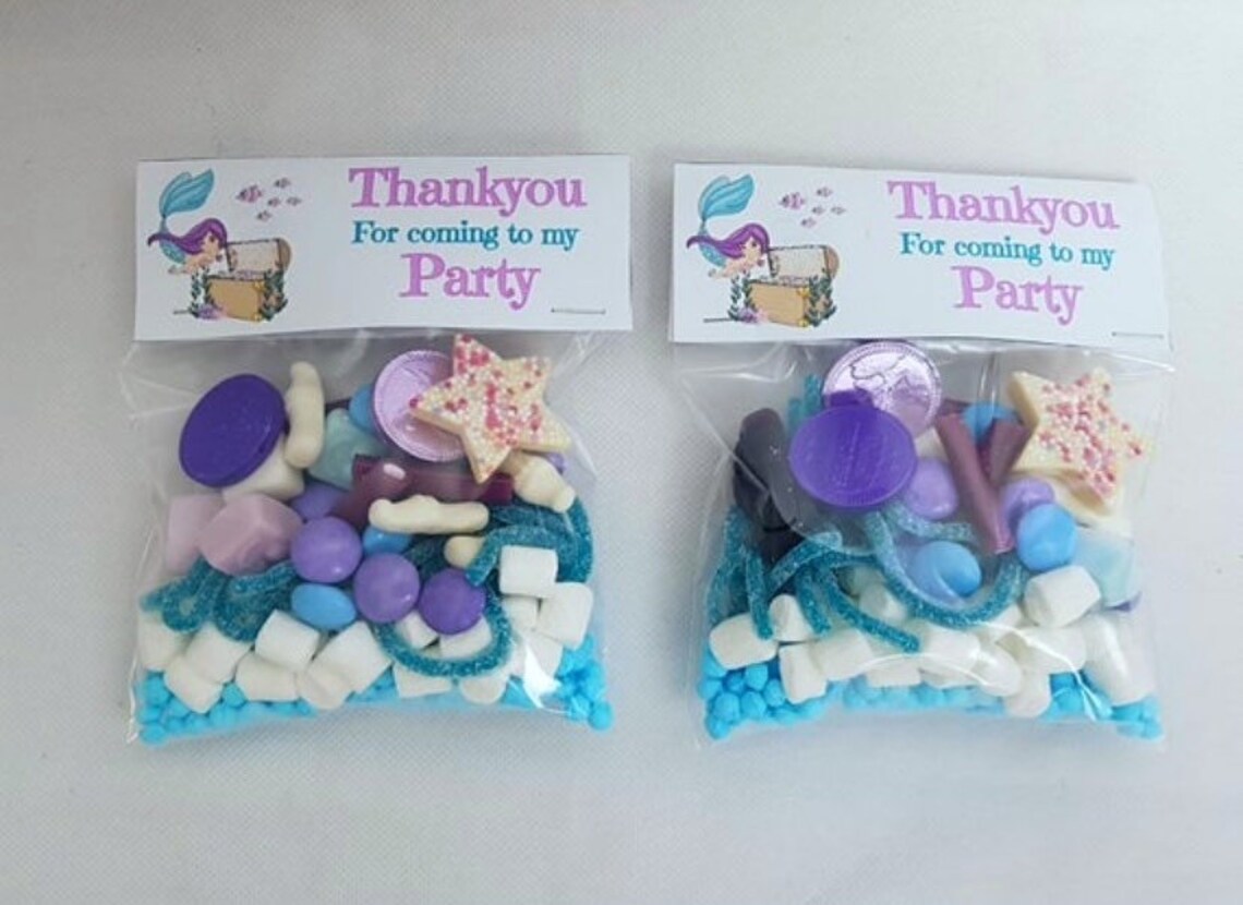 mermaid sweet bags