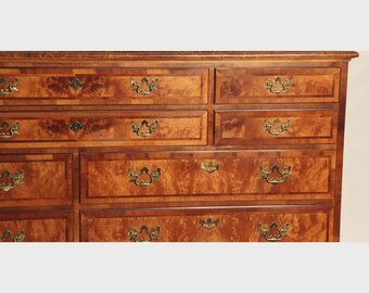 アメリカ　アストン　ヘンレドン　チェスト　アンティーク家具　henredon 1970s Vintage Henredon Aston Court Banded Mahogany Triple Dresser