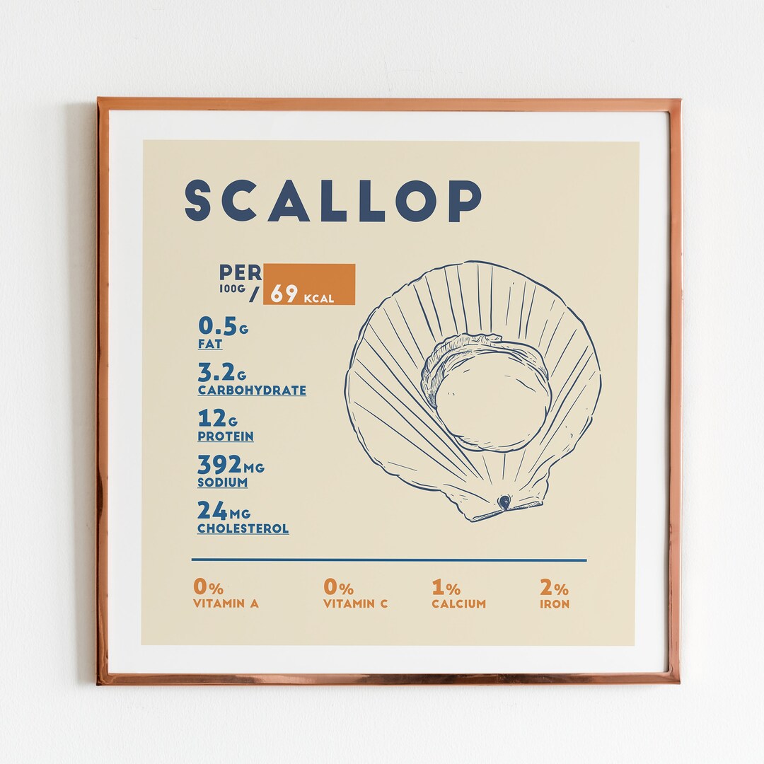 Scallop Facts Nutrition at Victoria Coulter blog