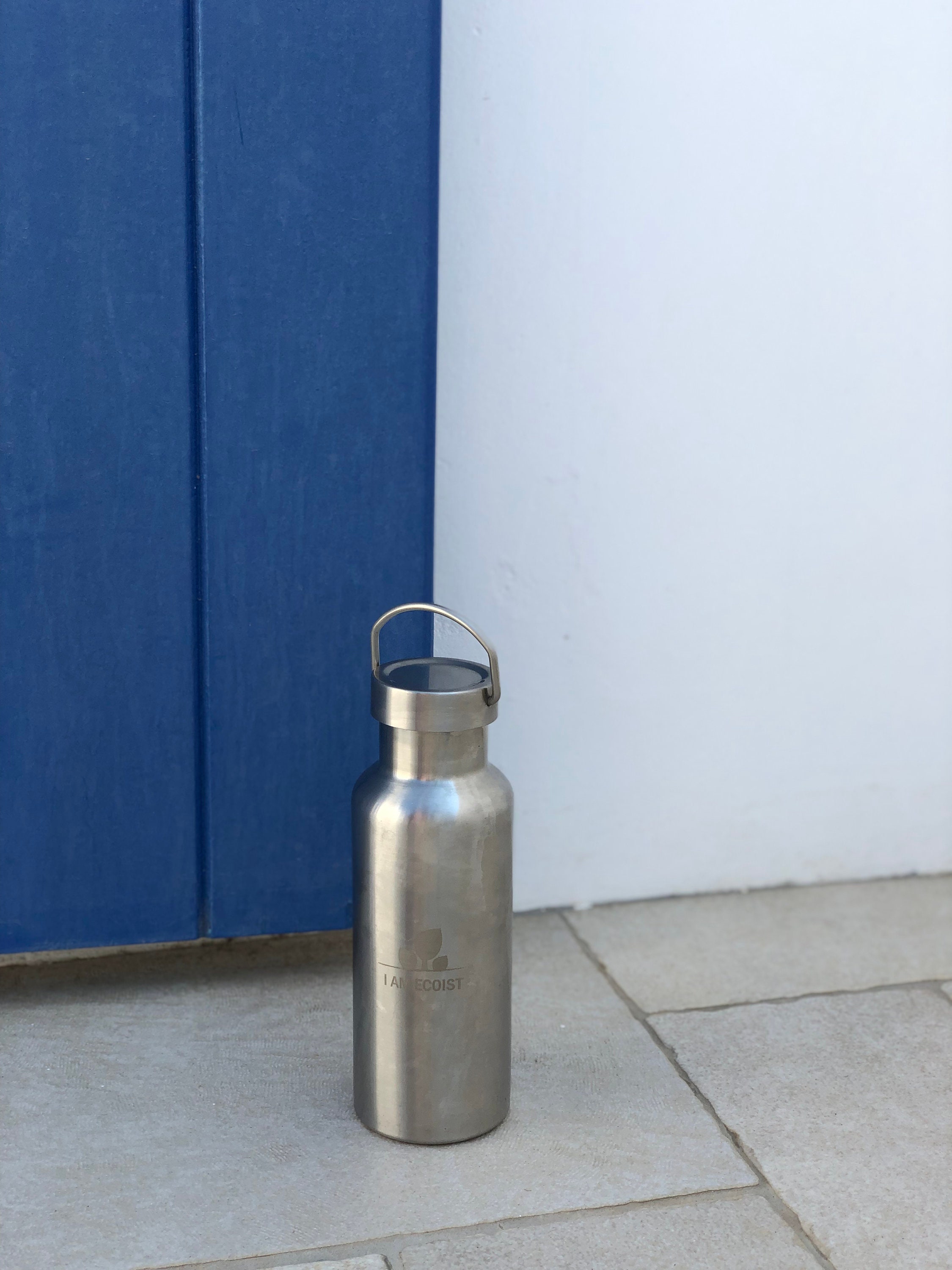 Steel bottle 500ml with steel lid Etsy