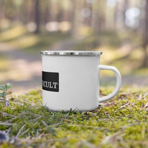 I'm Difficult - 12oz Enamel Mug