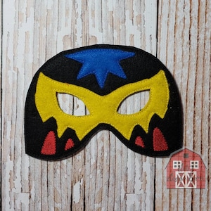 Luchador Mask Embroidery Design - Instant Download