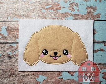 Diseño de bordado de la aplicación Cocker Spaniel - Descarga instantánea
