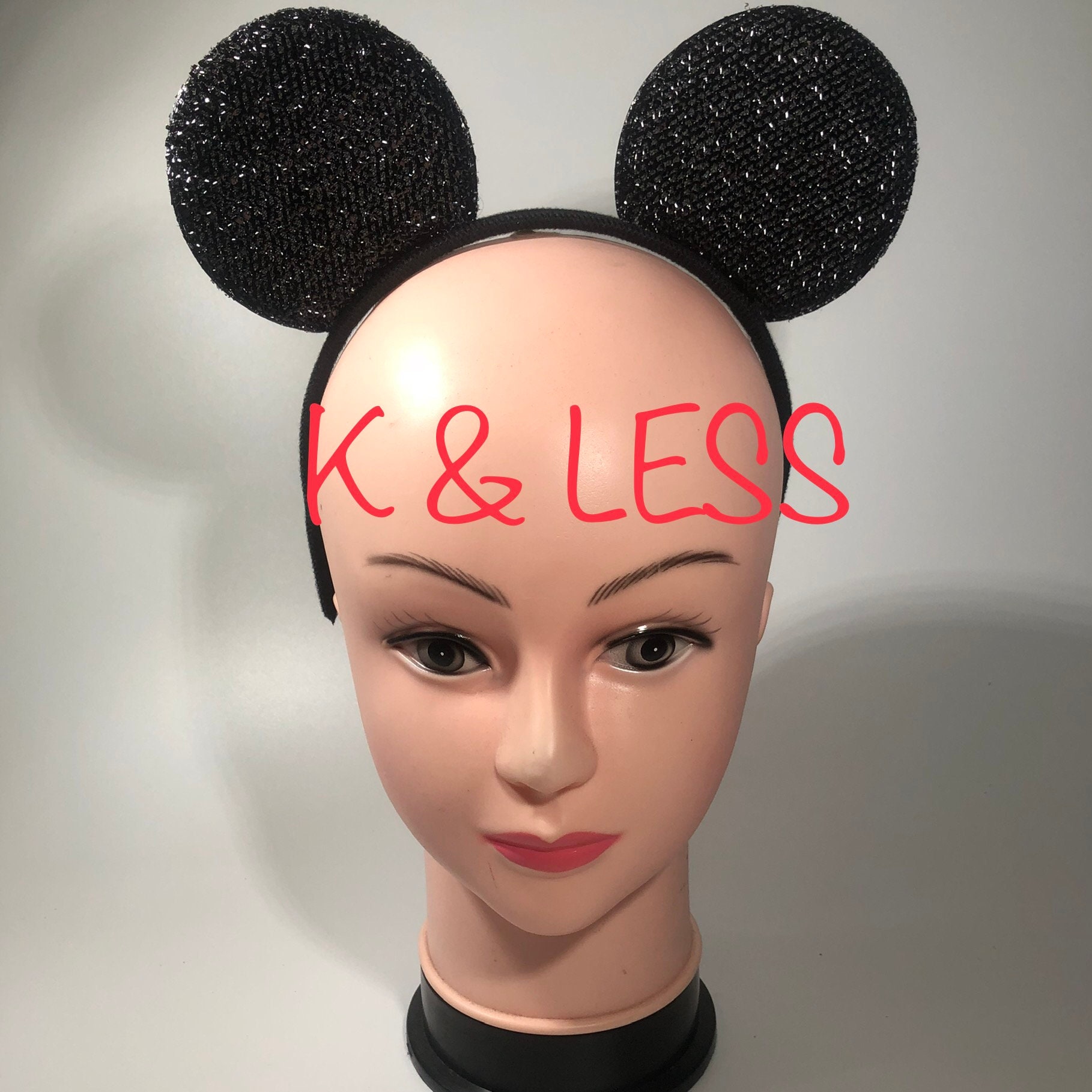 Minnie Mouse Ear Headband Mickey Ears Headband Mouse Ear Etsy