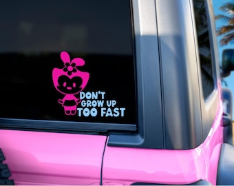 90s Cartoon Vinyl Decal | Waterproof Sticker for Car, Laptop