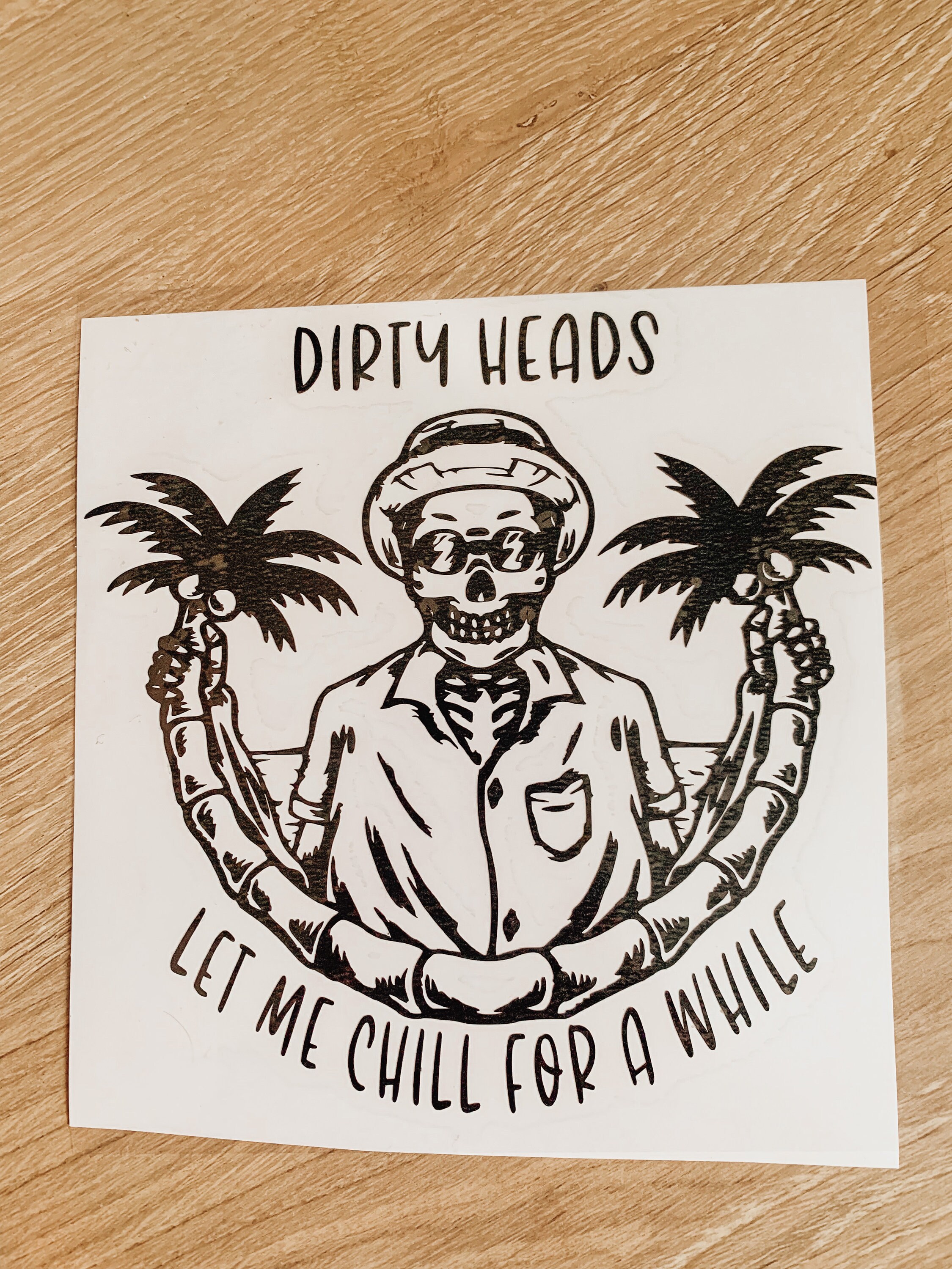 Dirty Heads Lyrics Decal Etsy